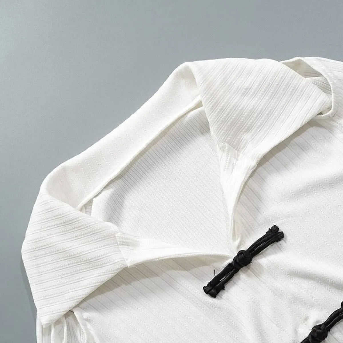 Open Shoulder Chinese Style Blouses