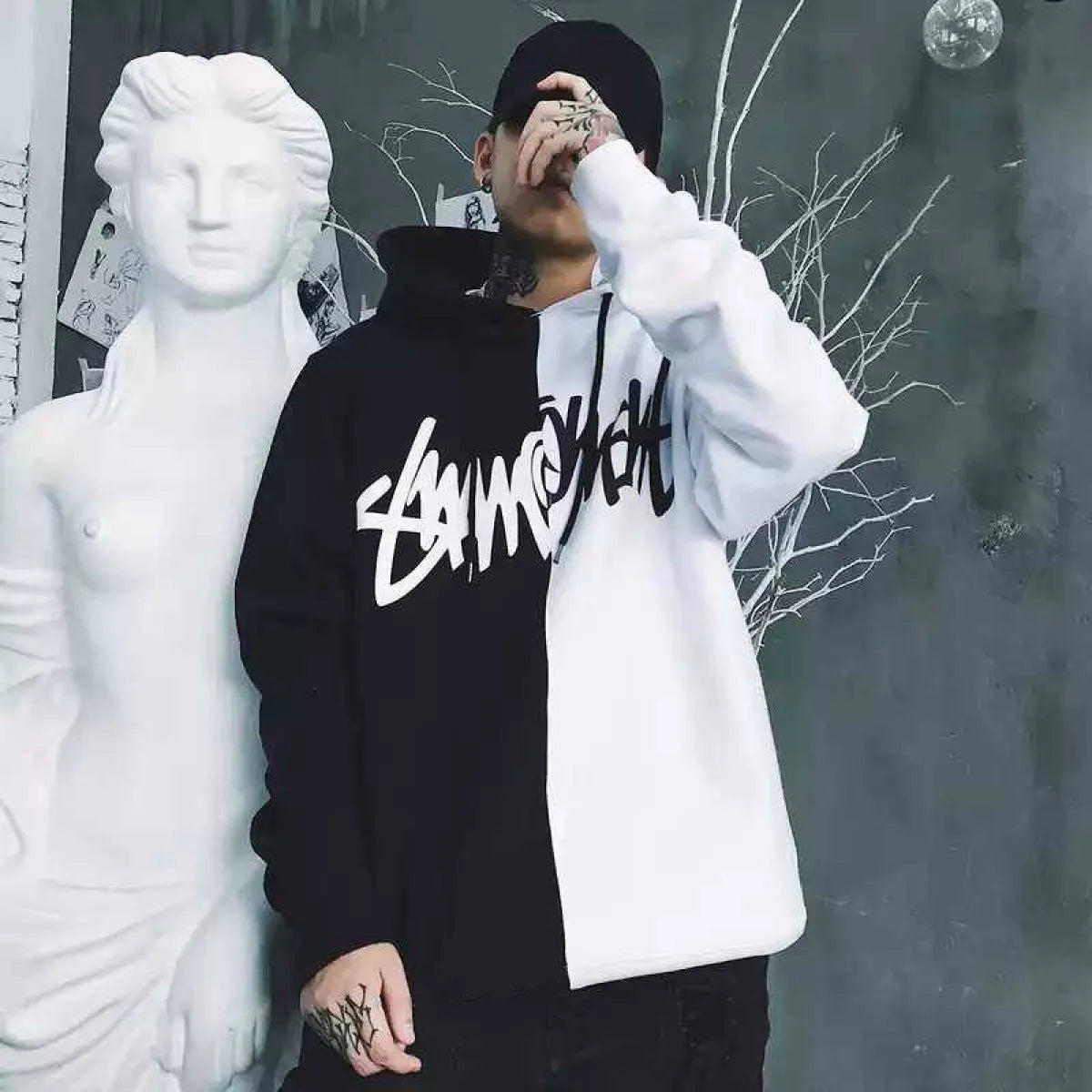 Men's Oversize Swag Hoodie