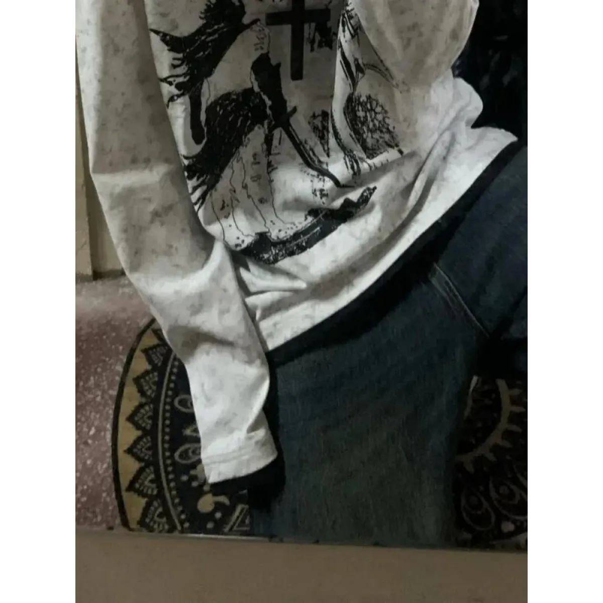 Oversized Gothic T-Shirt