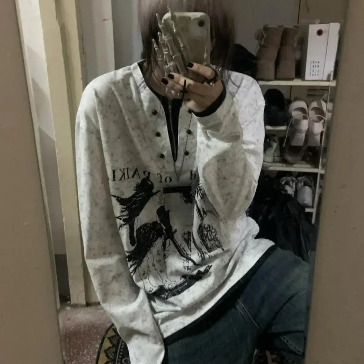 Oversized Gothic T-Shirt