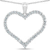 2.10 Carat Genuine Blue Topaz .925 Sterling Silver Pendant