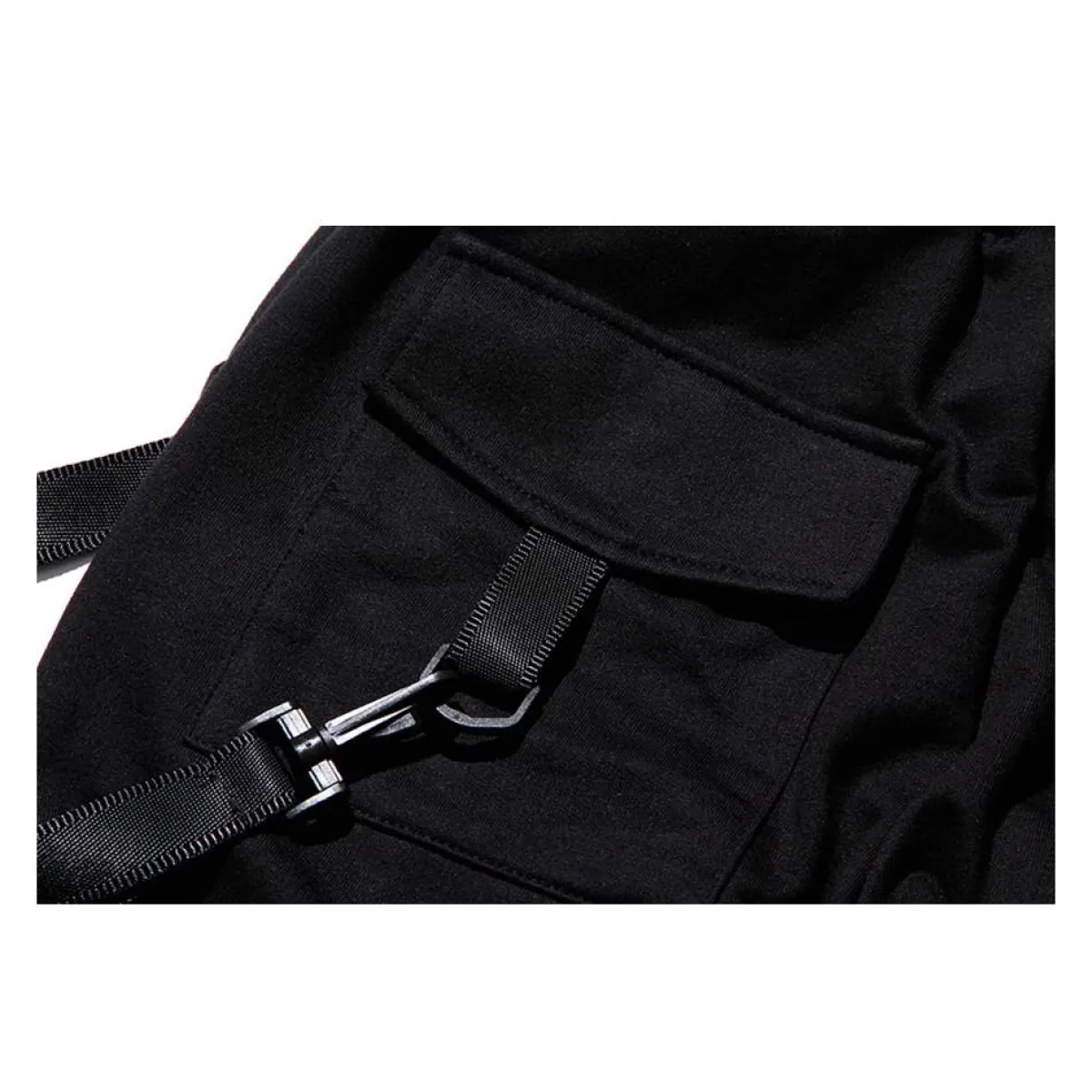 Patterned Cargo Sweatpants