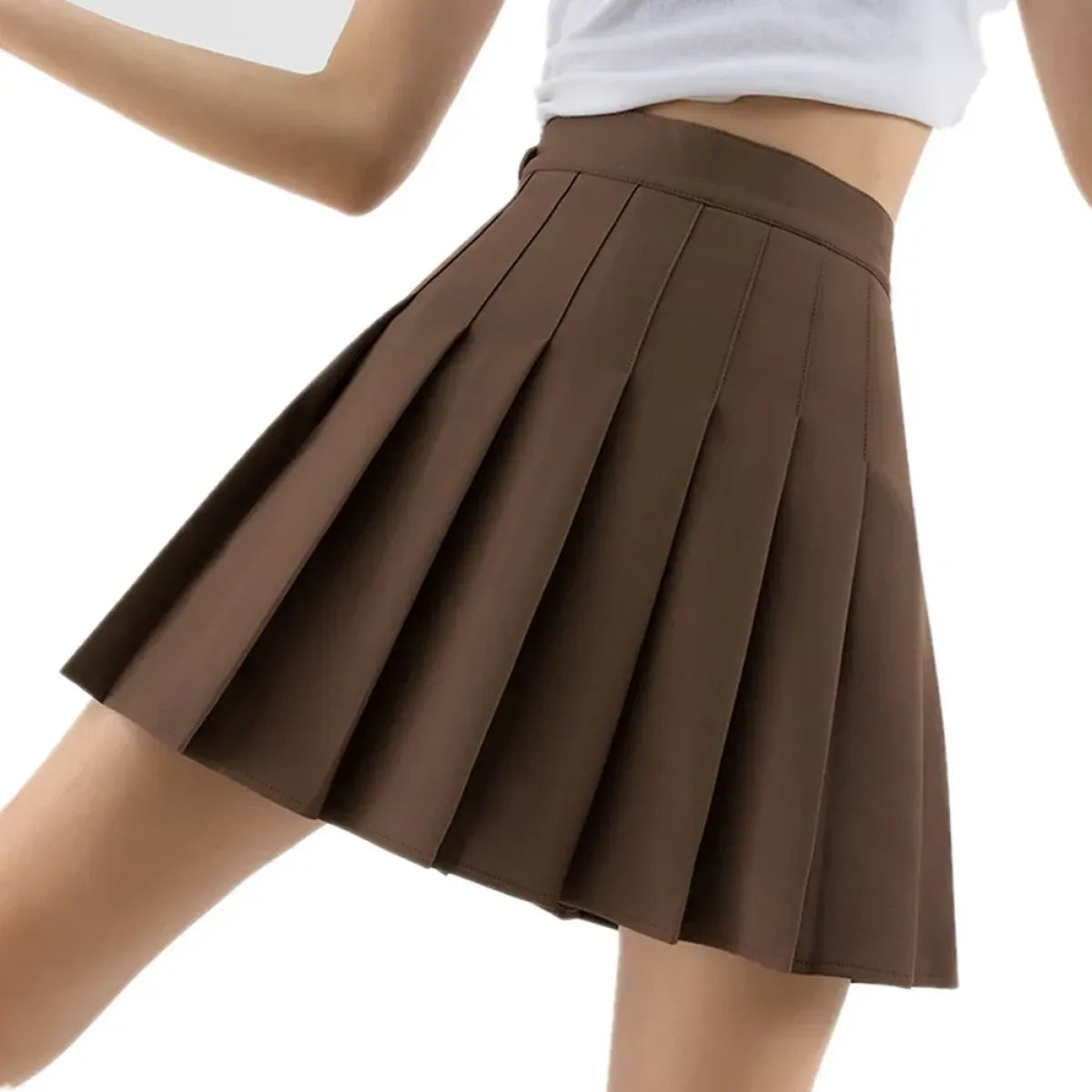 Preppy Harajuku Plaid Pleated Mini Skirt – Kawaii Schoolgirl Style