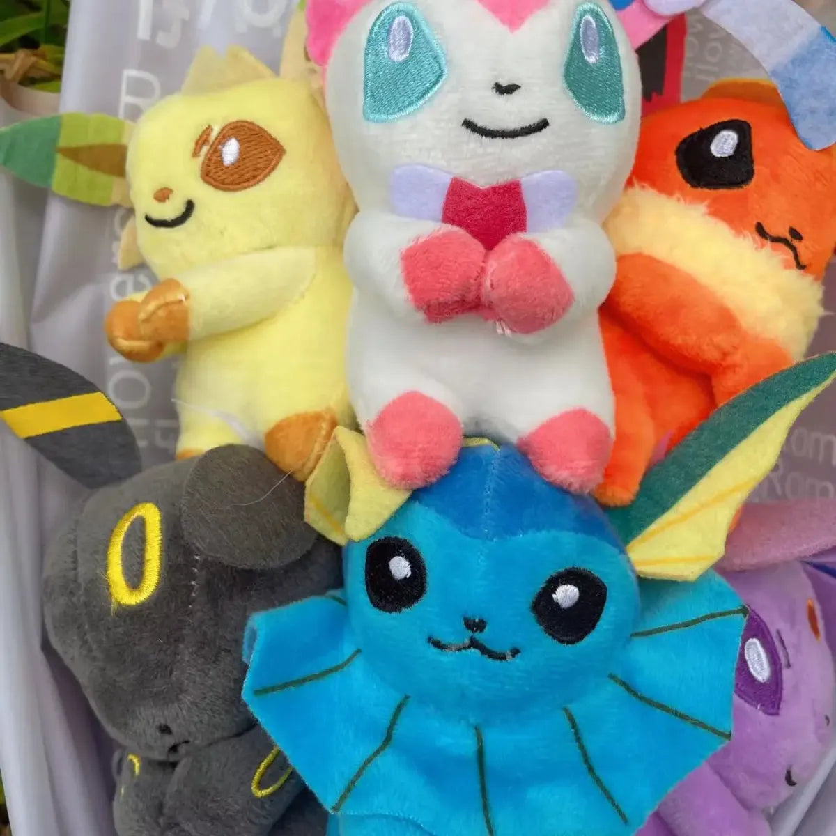 Kawaii Pokemon Plush Bouquet – Handmade Anime Gift for Kids