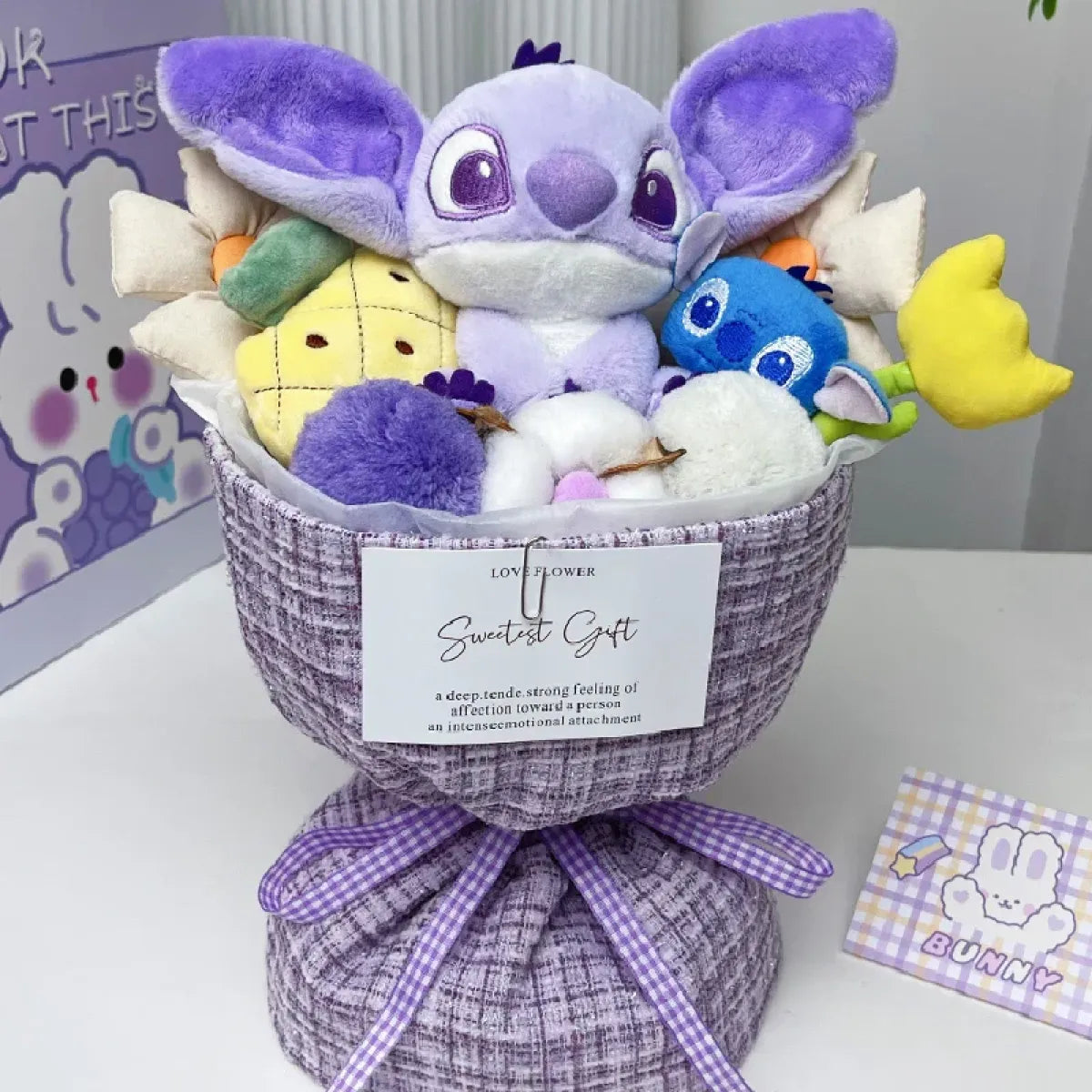 Pastel Kawaii Plush Bouquet