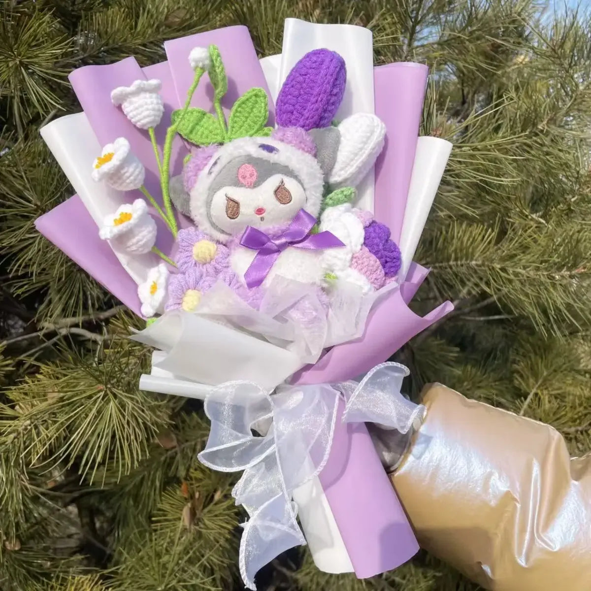 Sanrio Plush Flower Bouquet – Valentine & Graduation Gift