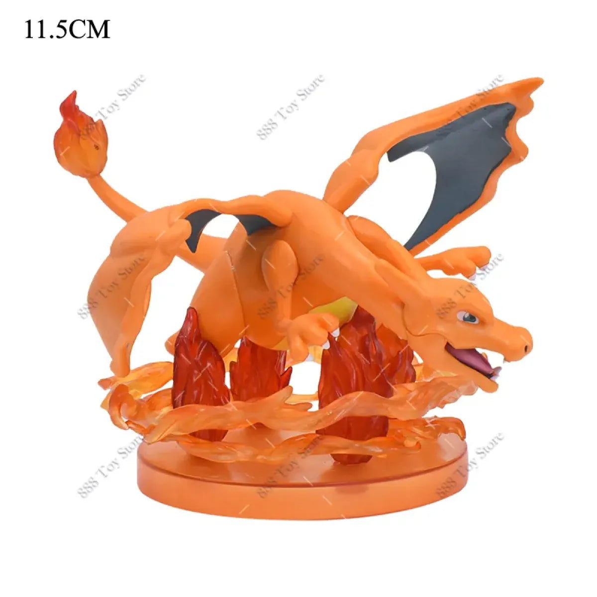 Pokemon Charizard, Squirtle, Bulbasaur, Vulpix Figures