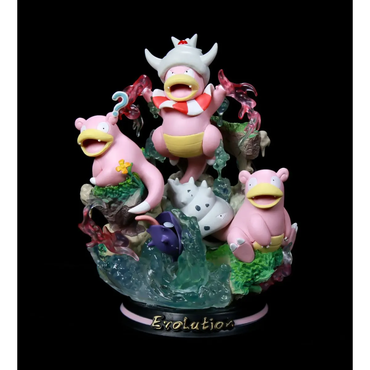 Pokemon Evolution Figures - Charizard, Eevee, Mewtwo, Gengar