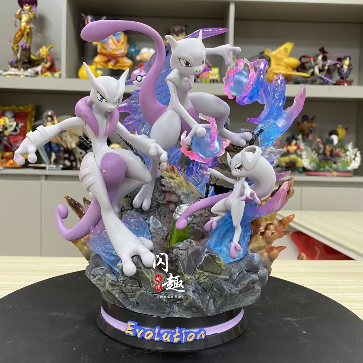 Pokemon Evolution Figures - Charizard, Eevee, Mewtwo, Gengar