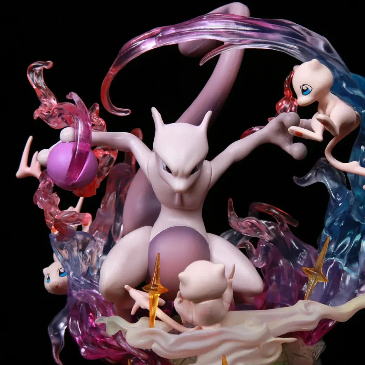 Pokemon Evolution Figures - Charizard, Eevee, Mewtwo, Gengar