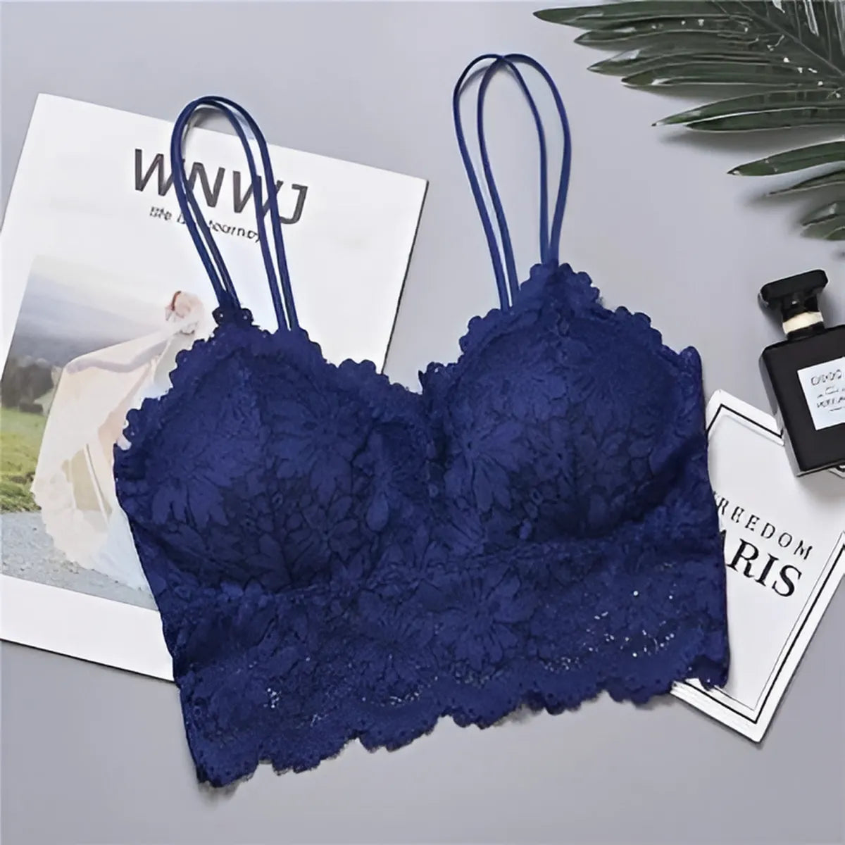 Lace V Neck Bralette