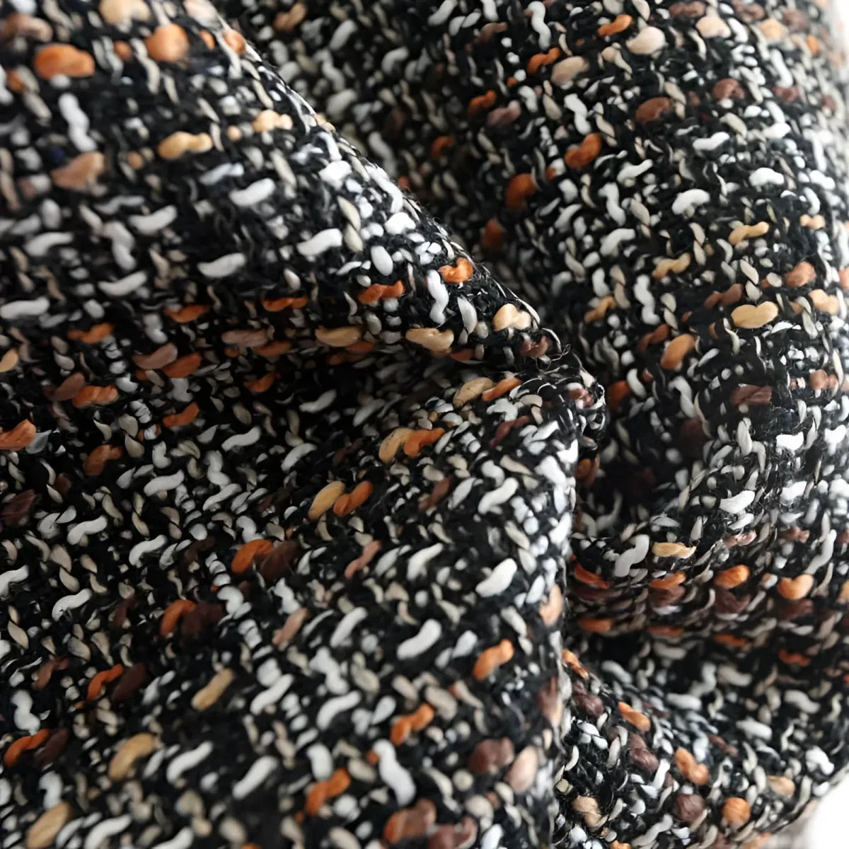 Retro Style Woolen Mini Skirt