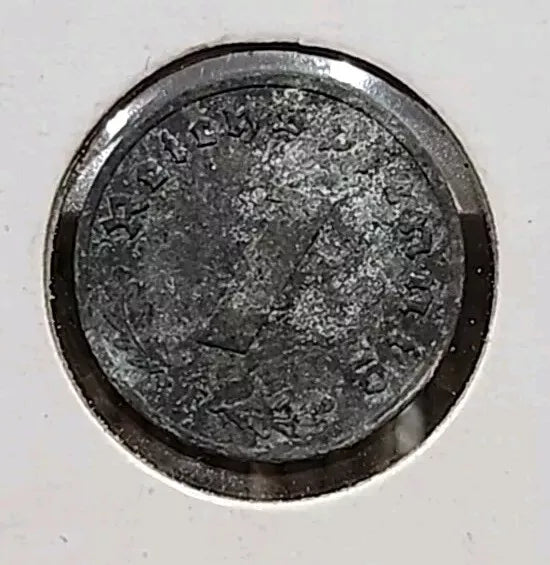 1943 F Nazi Germany 1 Pfennig