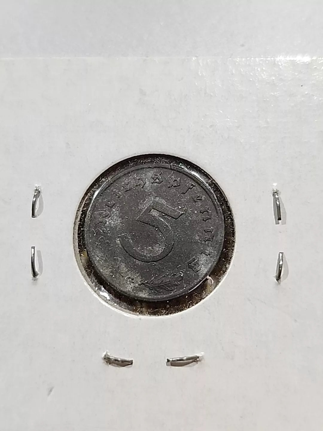 1943 G Nazi Germany 5 Pfennig