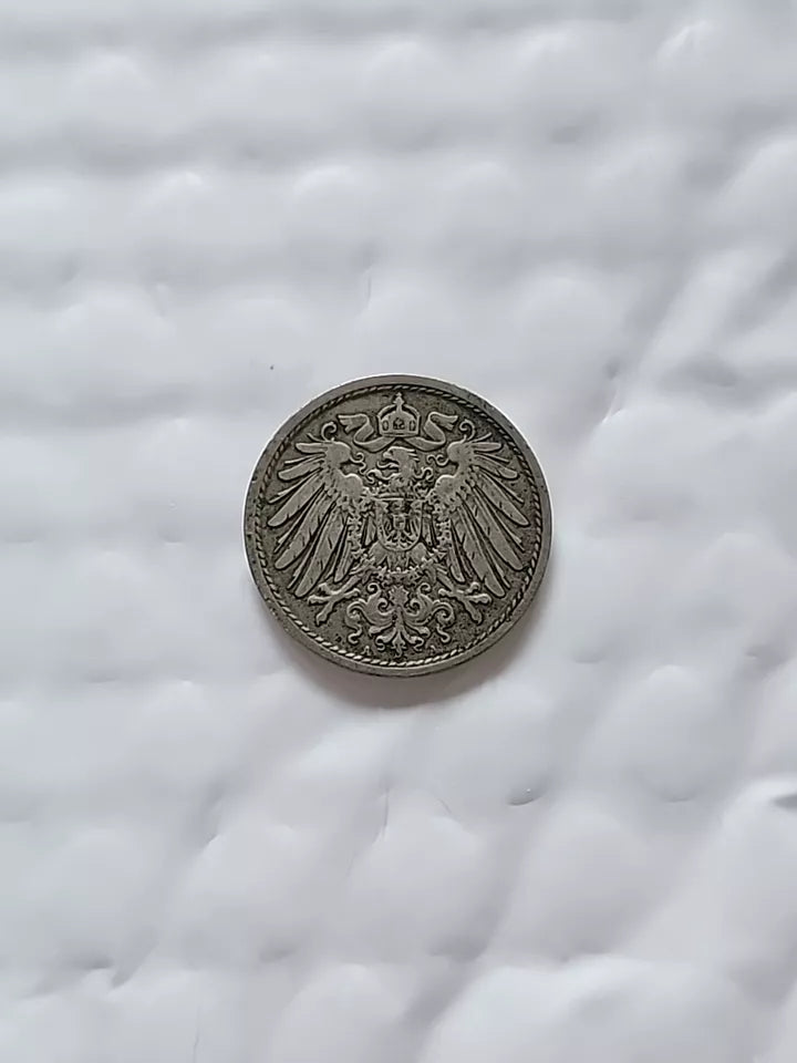 1906 A Germany 10 Pfennig