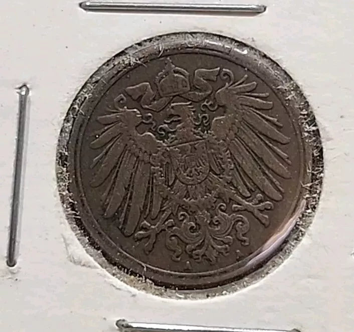 1904 A German Empire 1 Pfennig