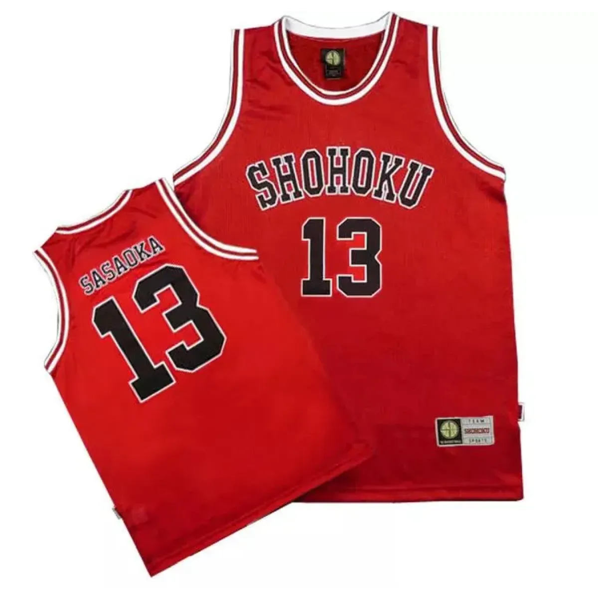 Shohoku Basketball Team Jersey - Sakuragi Hanamichi, Rukawa