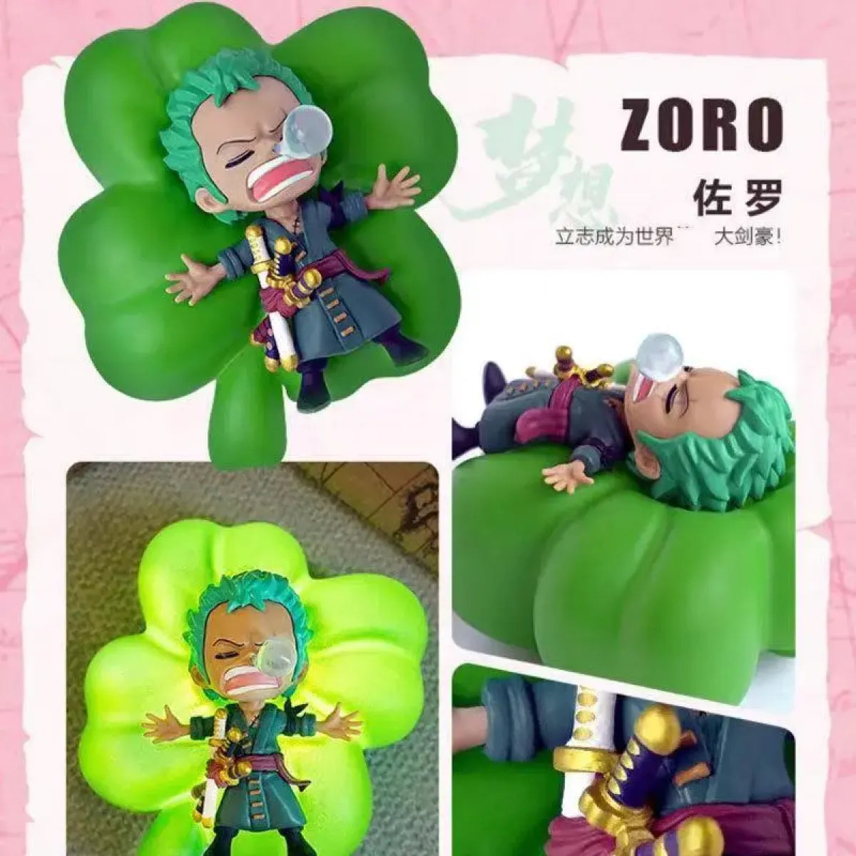 Luffy, Zoro, Nami & Sanji Night Light: Anime Figure Lamp for a Dreamy Bedroom Ambiance