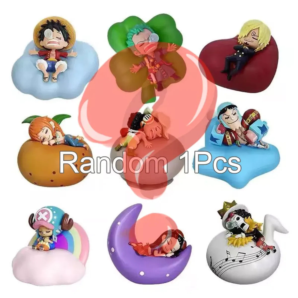 Luffy, Zoro, Nami & Sanji Night Light: Anime Figure Lamp for a Dreamy Bedroom Ambiance