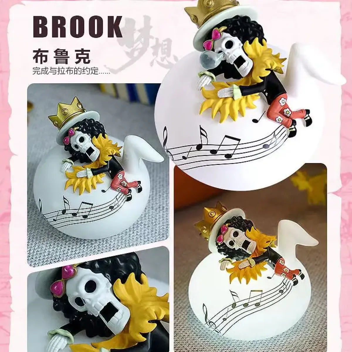 Luffy, Zoro, Nami & Sanji Night Light: Anime Figure Lamp for a Dreamy Bedroom Ambiance