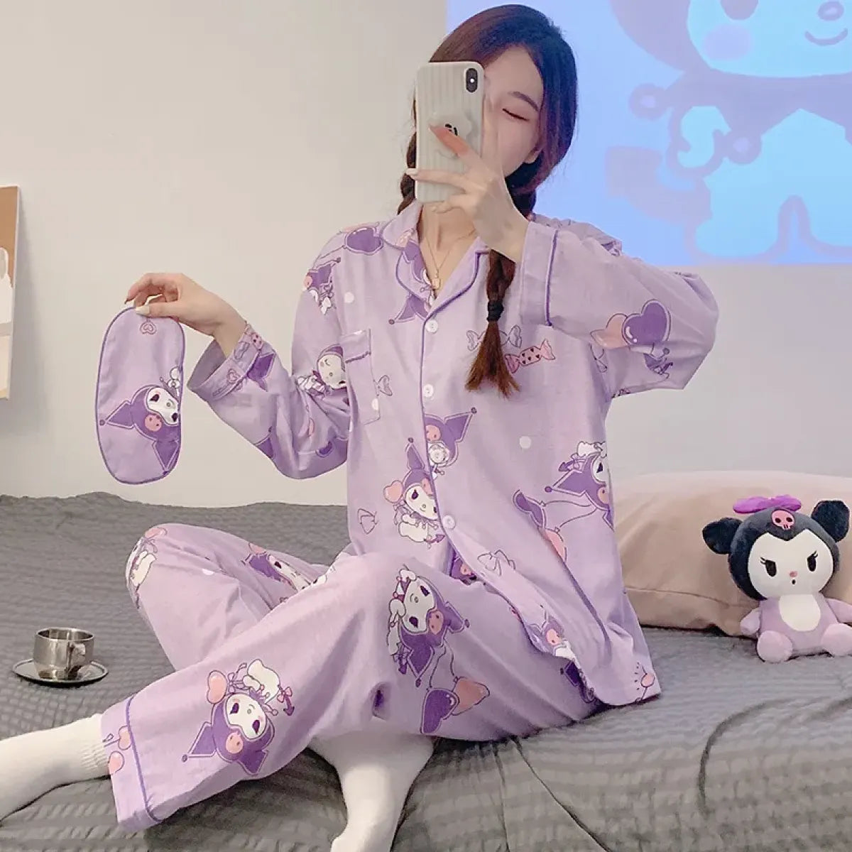 Sanrio Kuromi Women's Pajama Set