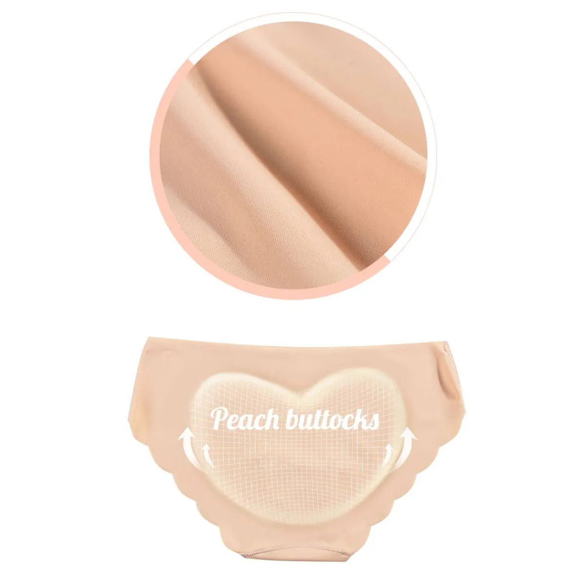 Low-Rise Seamless Panties Set - 3 Pcs