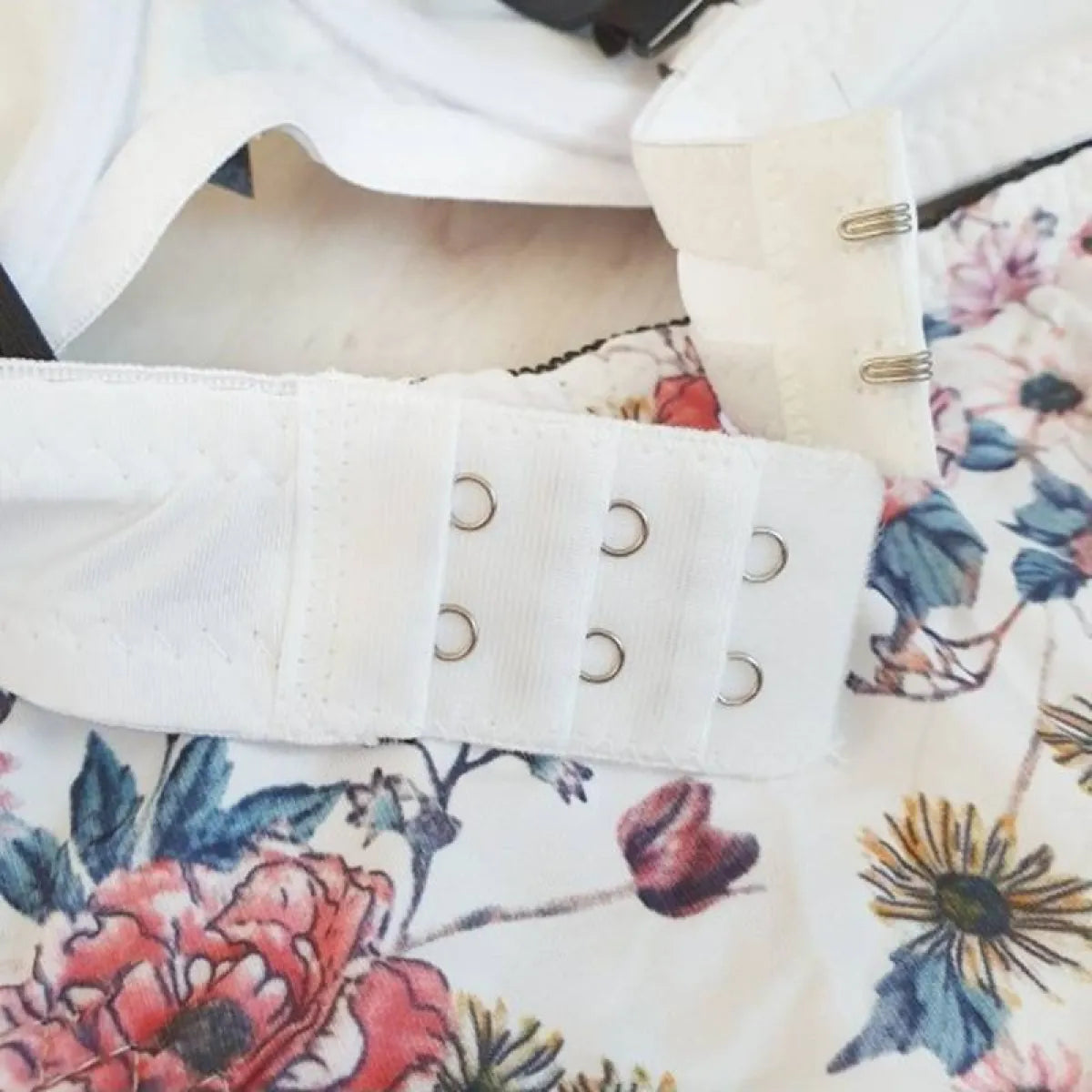 Sexy Floral Bra - Thong Set