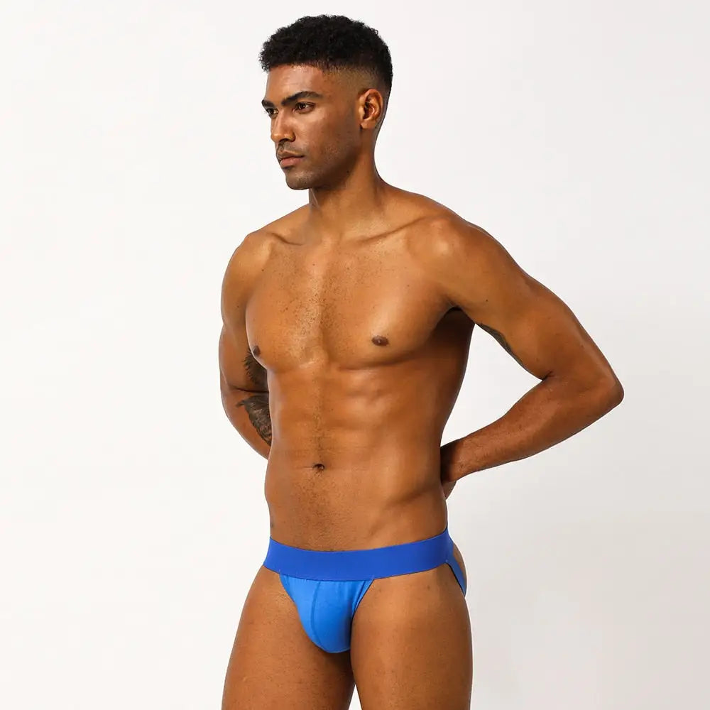 Sexy Men Underwear Briefs Athletic Jock Strap Supporter Gay Mens Jockstraps Solid 9 Colors M-Xxl