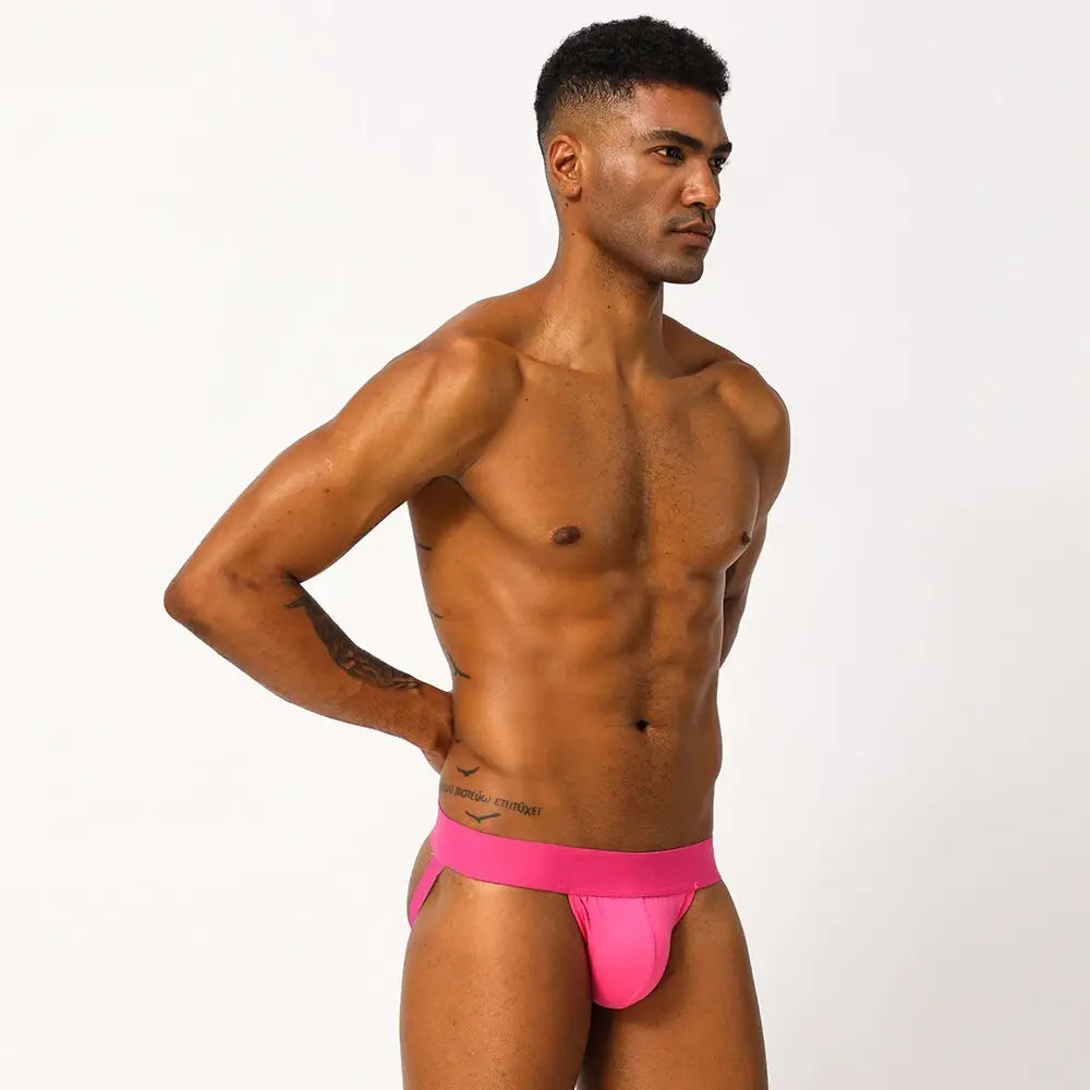 Sexy Men Underwear Briefs Athletic Jock Strap Supporter Gay Mens Jockstraps Solid 9 Colors M-Xxl