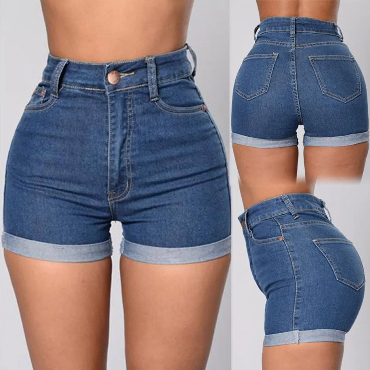 Sexy Slim Korean Fashion Jean Shorts