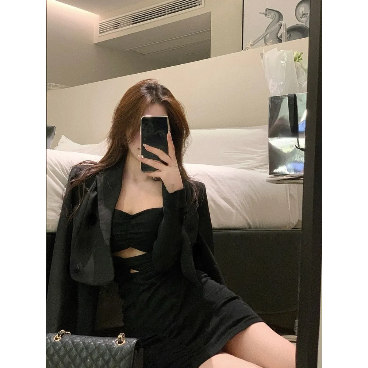 Short Black Bodycon Dress