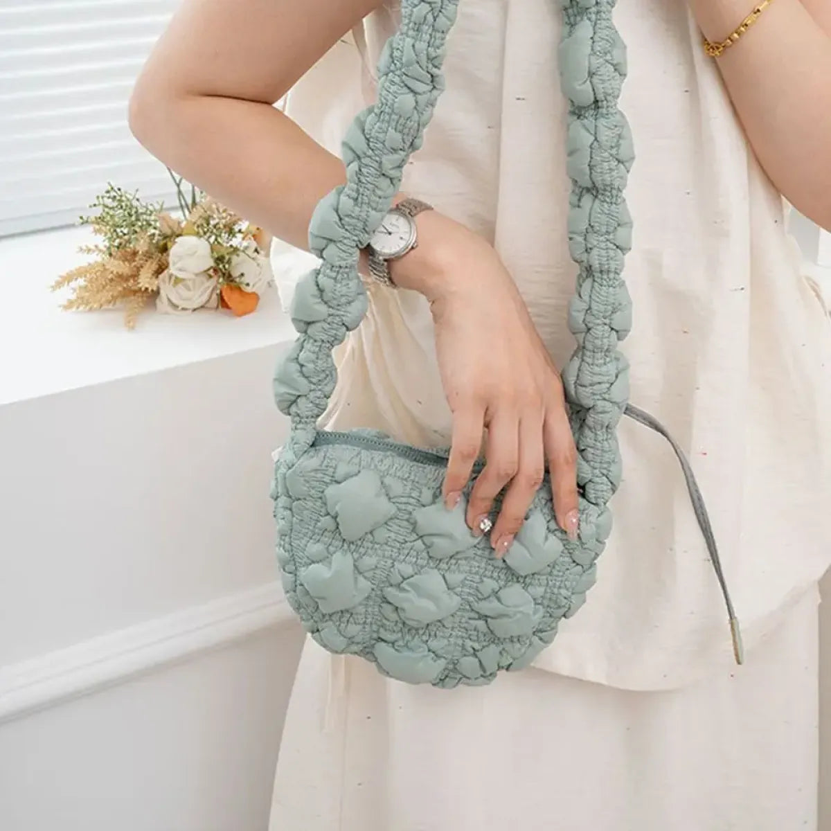 Harajuku Quilted Shoulder Bag