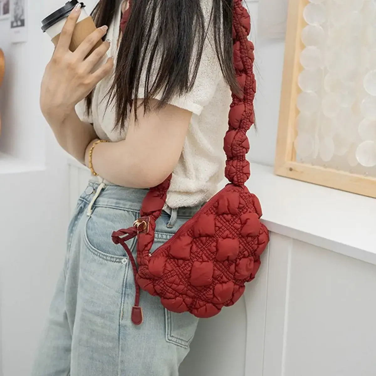 Harajuku Quilted Shoulder Bag