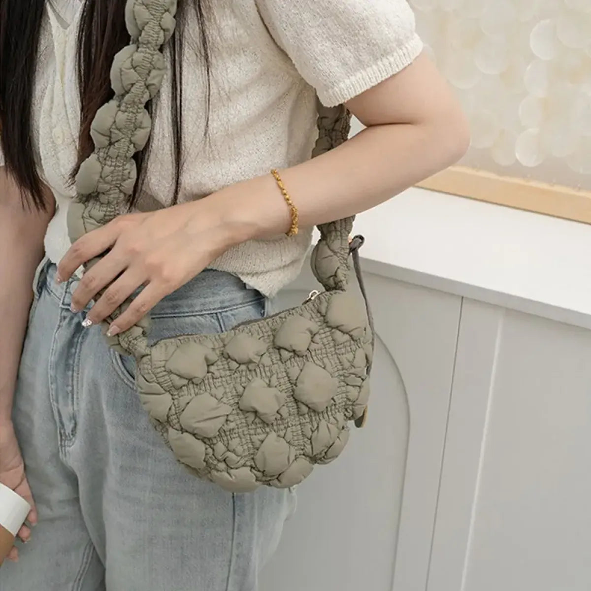 Harajuku Quilted Shoulder Bag