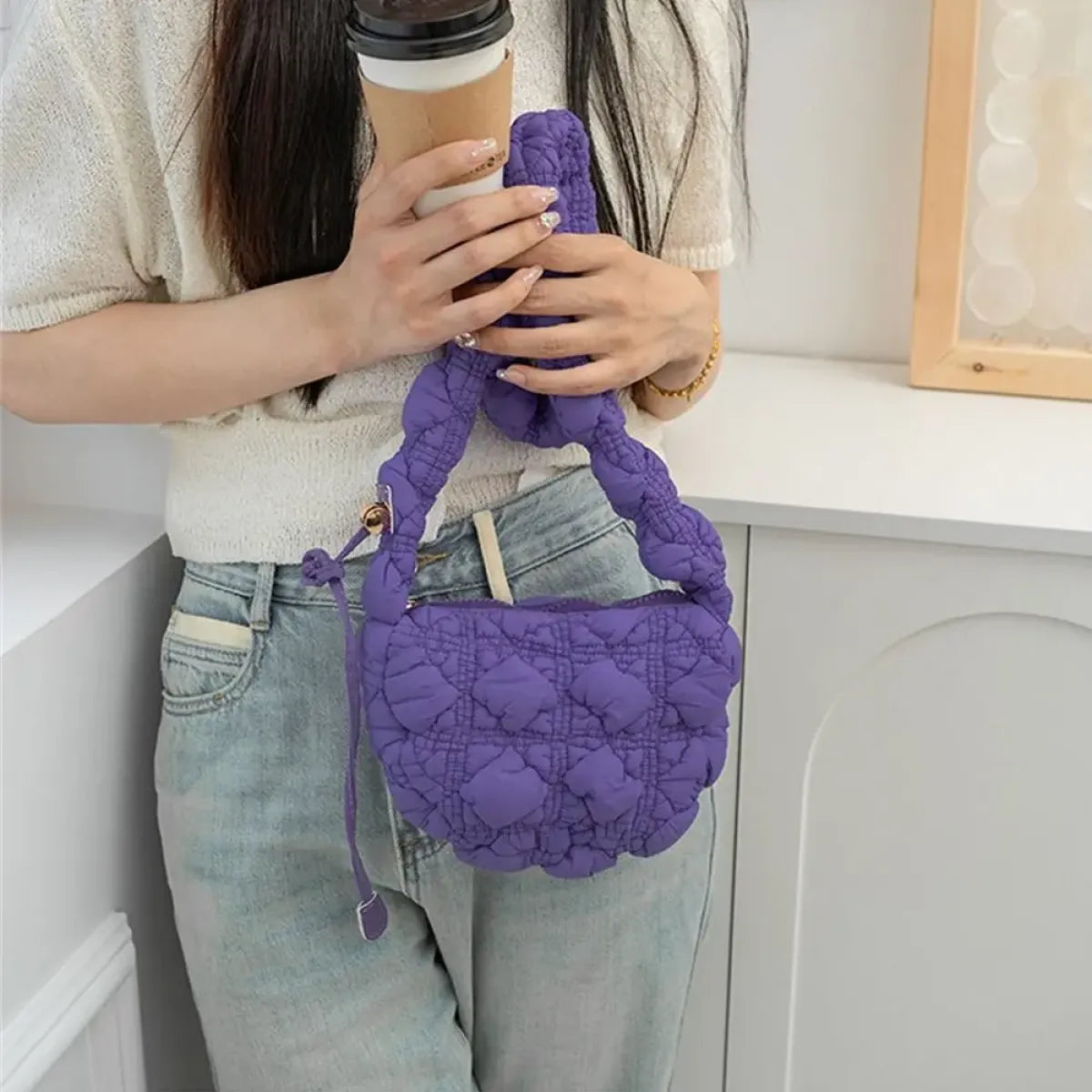 Harajuku Quilted Shoulder Bag