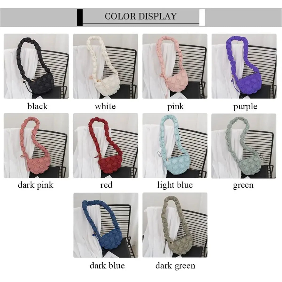 Harajuku Quilted Shoulder Bag