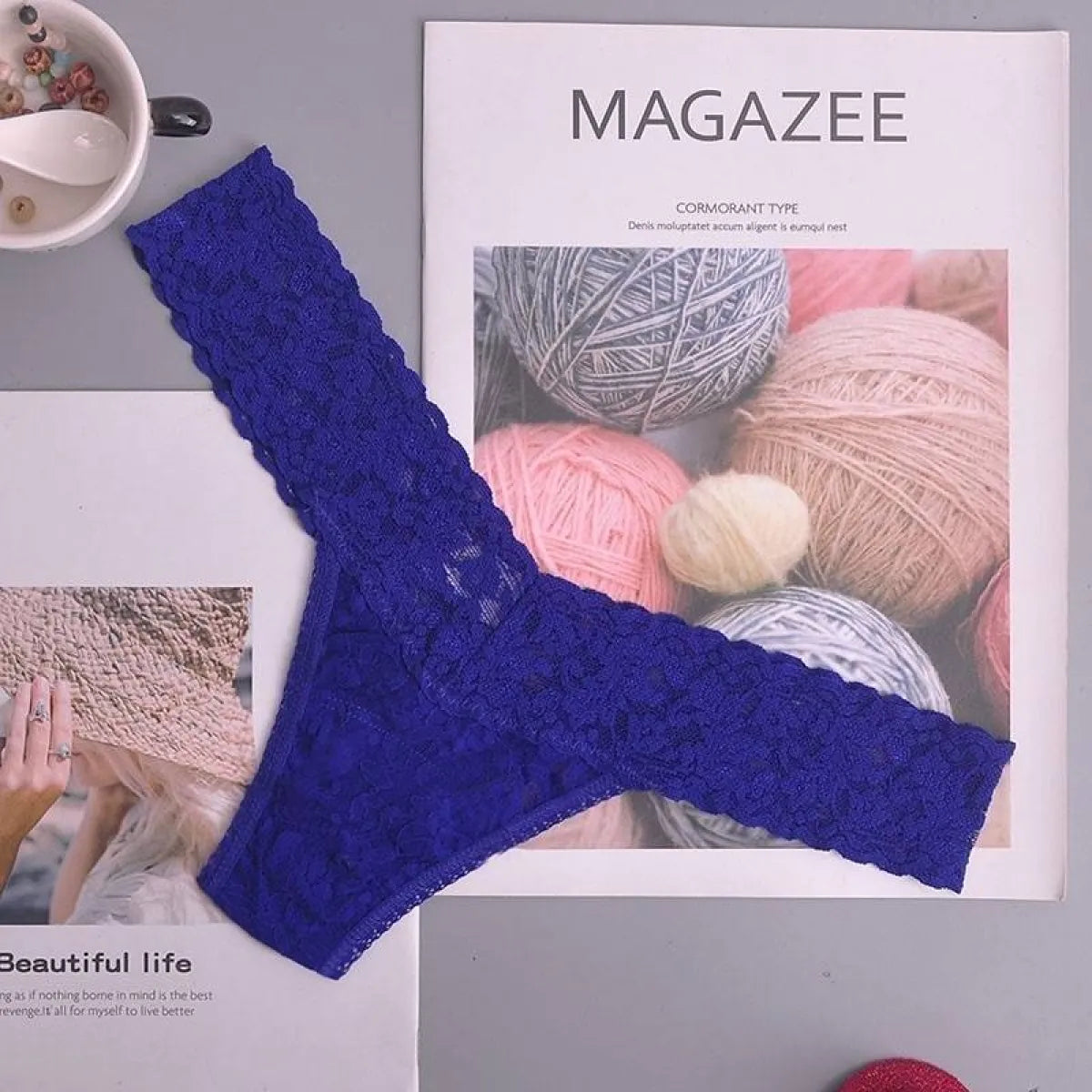 Silk Sexy Thongs for Women