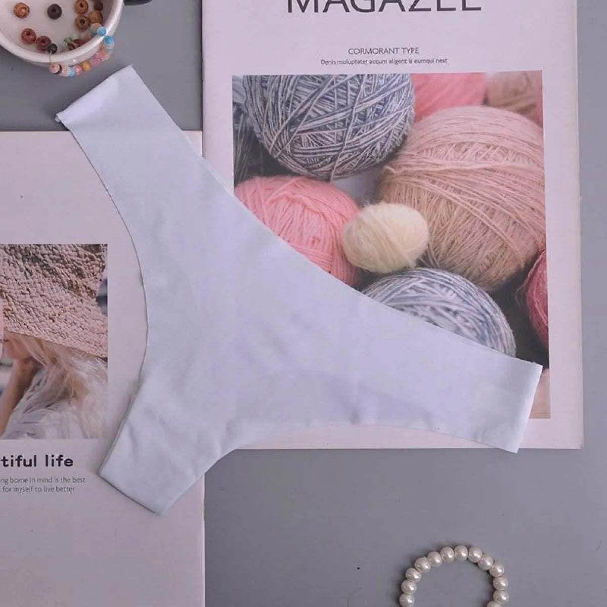 Silk Sexy Thongs for Women