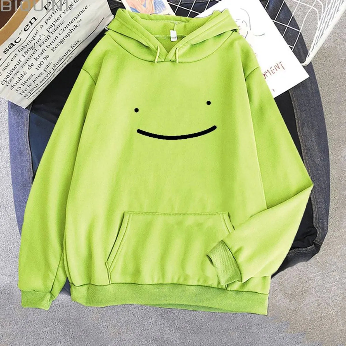 Smiley Printed Hoodie