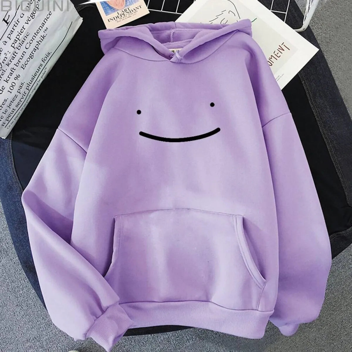 Smiley Printed Hoodie