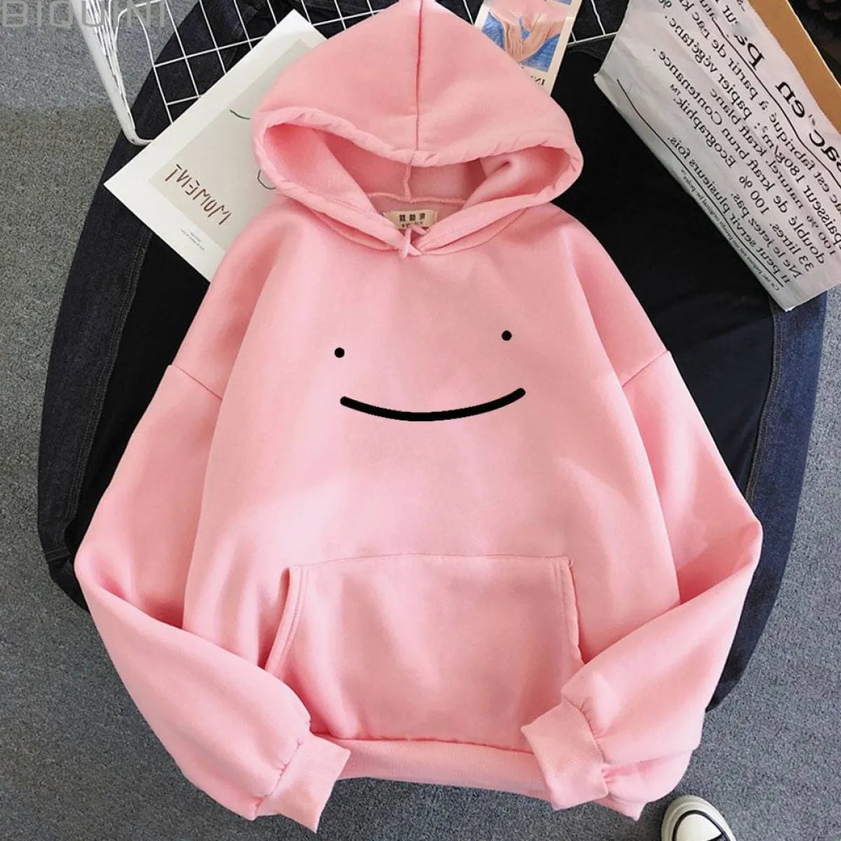 Smiley Printed Hoodie