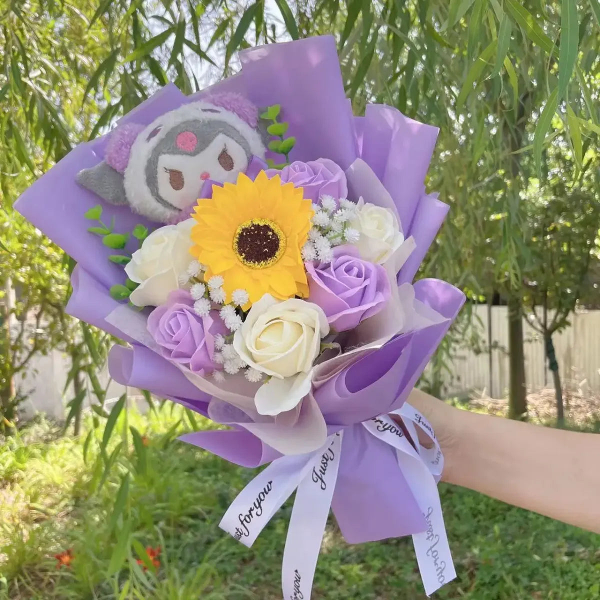 Hello Kitty Plush & Flower Bouquet – Valentine Gift