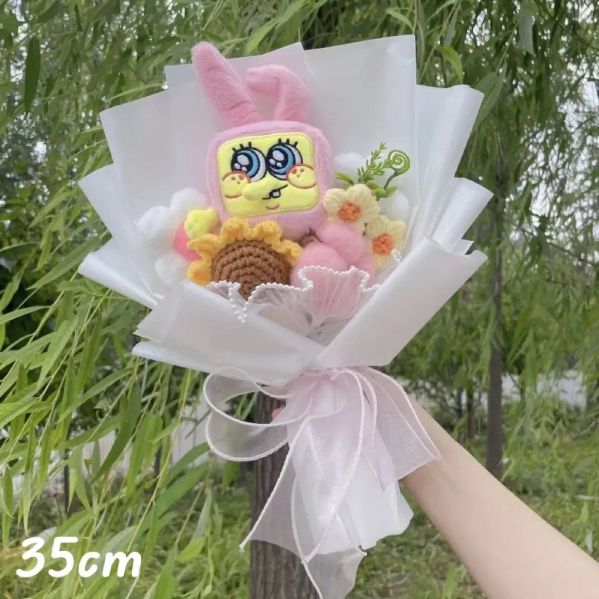 SpongeBob Plush Bouquet – Cute Gift for Birthdays & Graduations