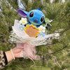 Stitch Plush Flower Bouquet – Kawaii Handmade Gift for Valentine
