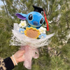 Stitch Plush Flower Bouquet – Kawaii Handmade Gift for Valentine