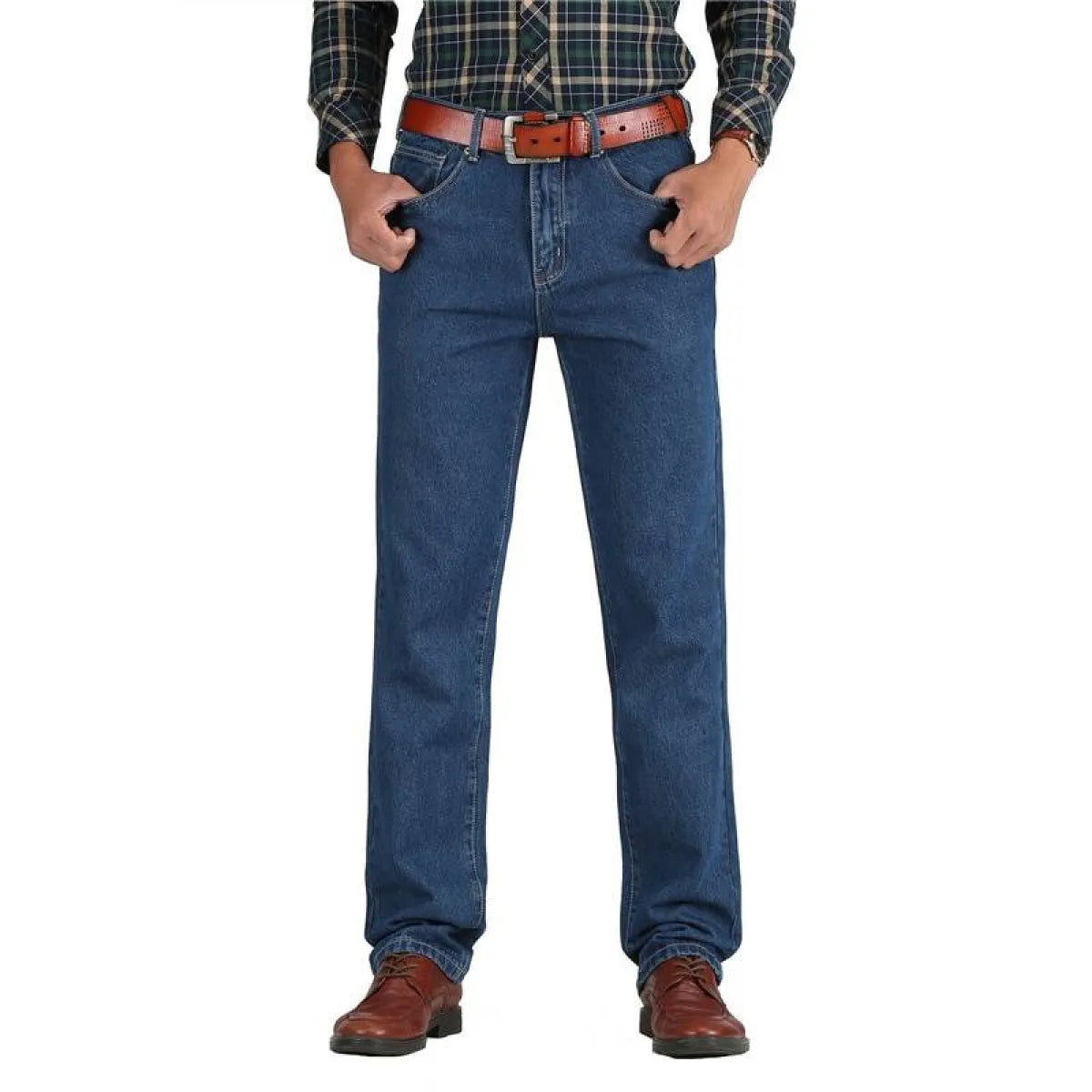 Straight Classic Denim Pants