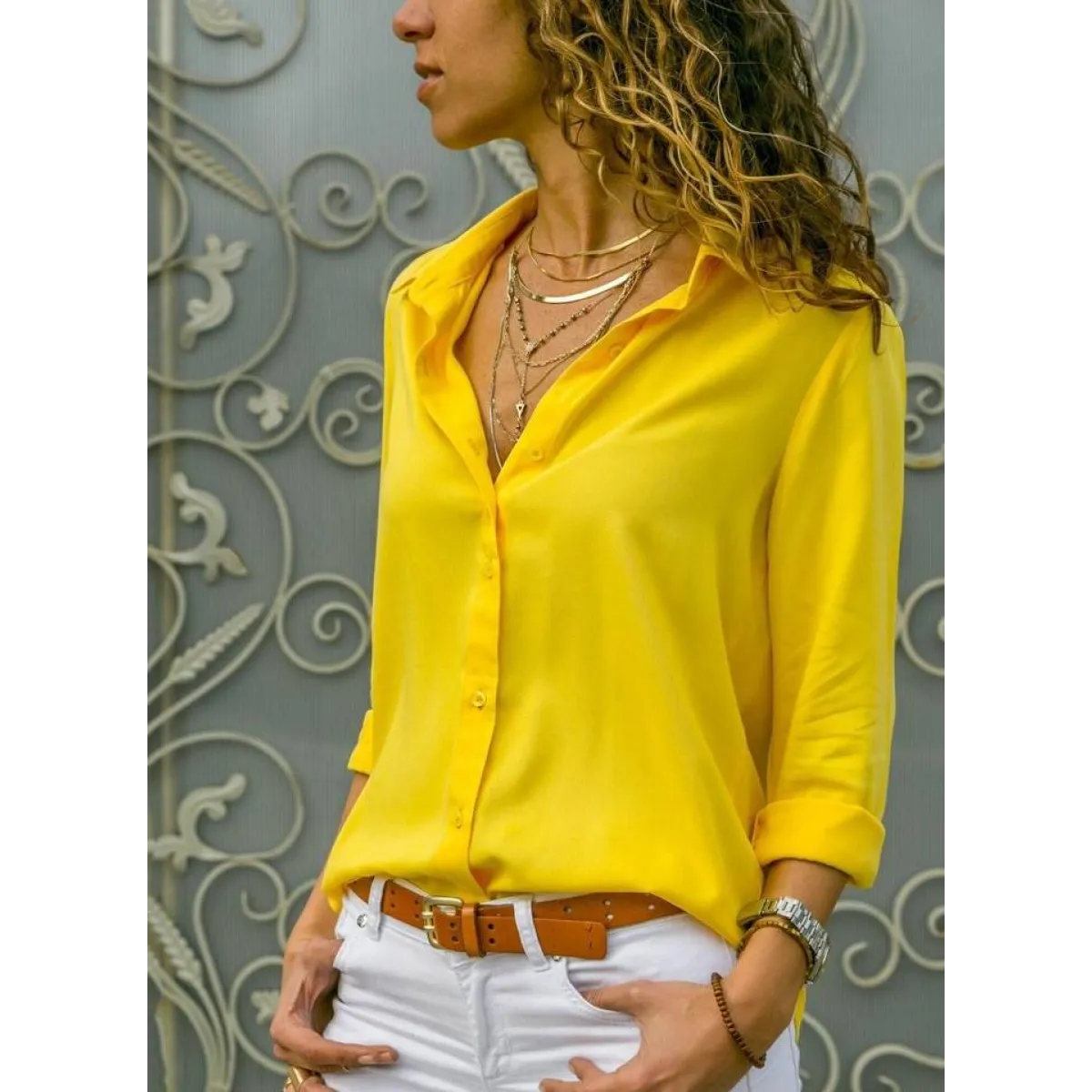 Summer Button Down Shirt