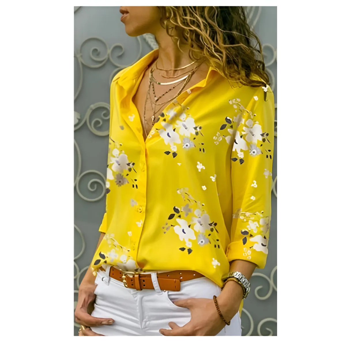 Summer Button Down Shirt