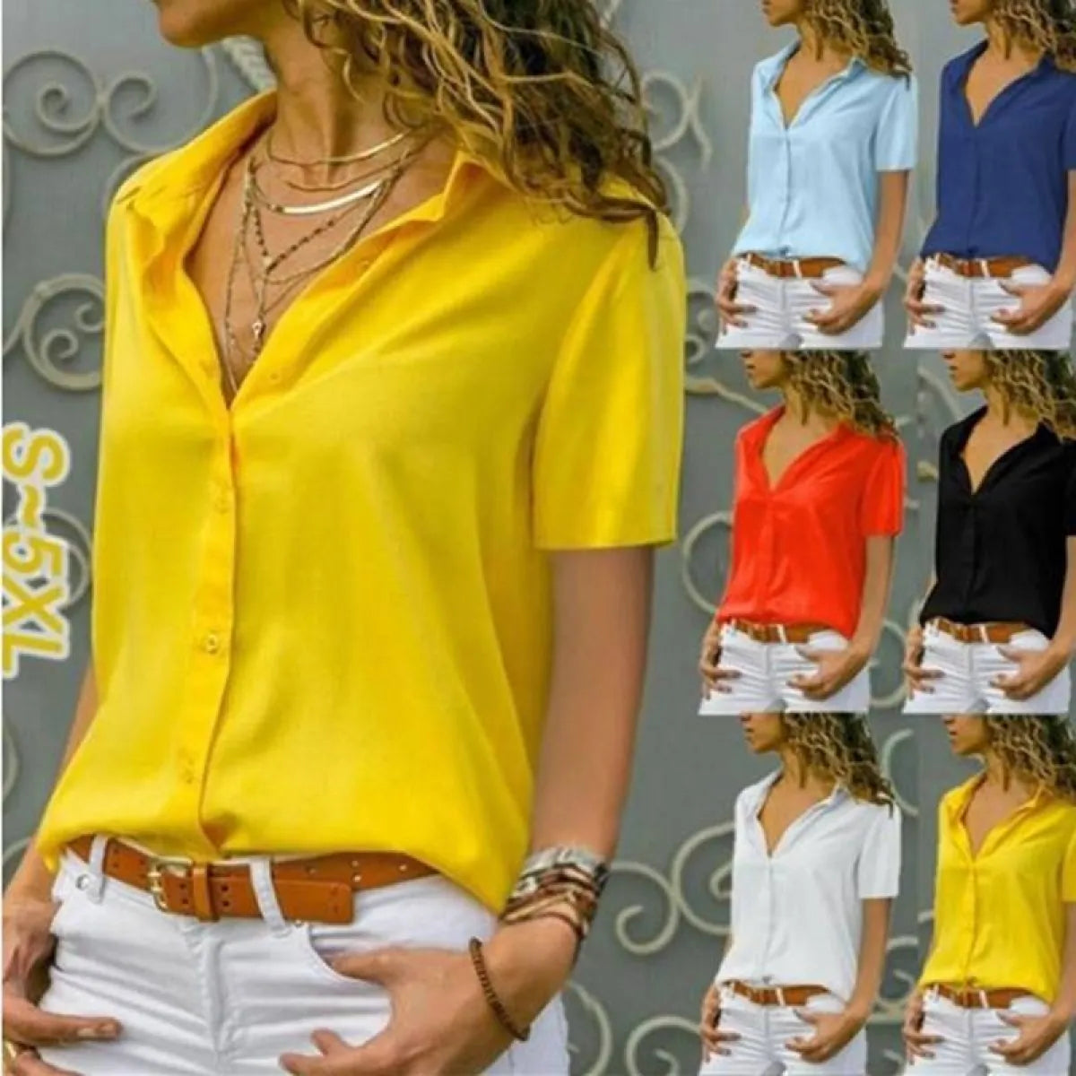 Summer Button Down Shirt