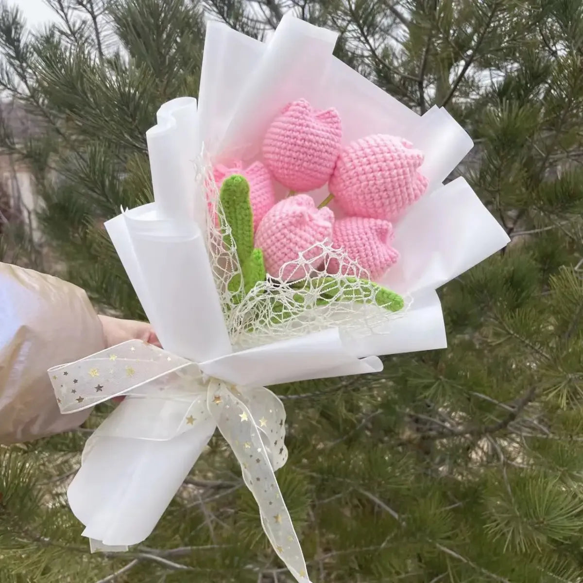 Sunflower Crochet Bouquet – Handmade Gift for Weddings & Birthdays